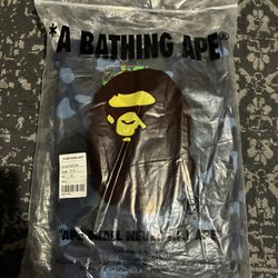 Bape Hoodie Blue 