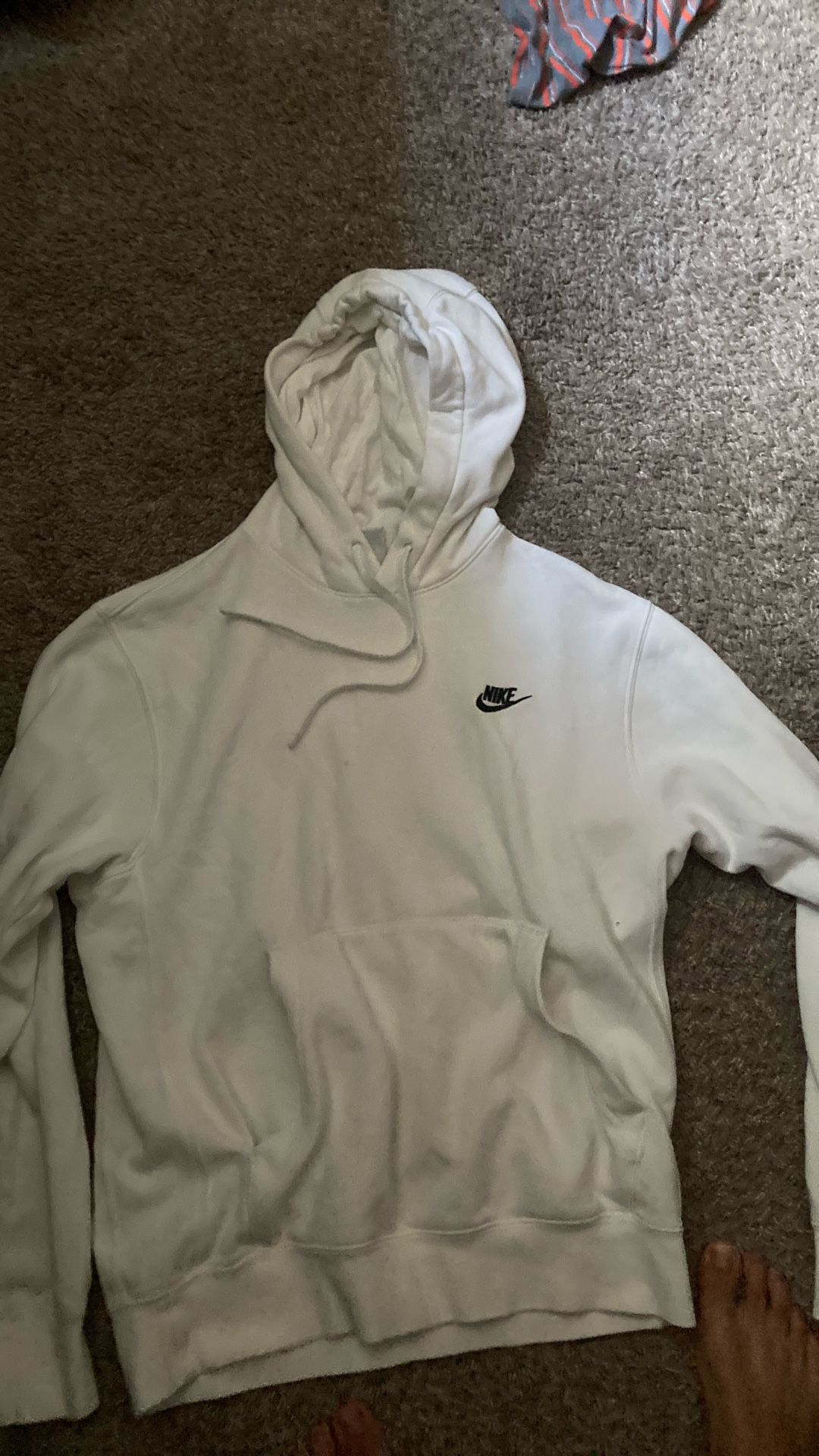 White Nike Hoodie