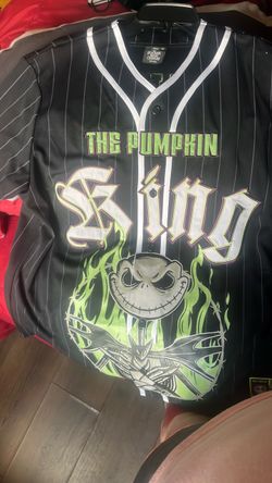 Nightmare Before Christmas Pumpkin King Baseball Jersey