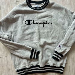 Men’s Champion Sweatshirt Crewneck Size Large