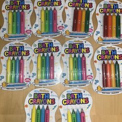 Washable Bath Crayons 