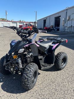 New Youth ATV Black/Pink – Great Starter Quad