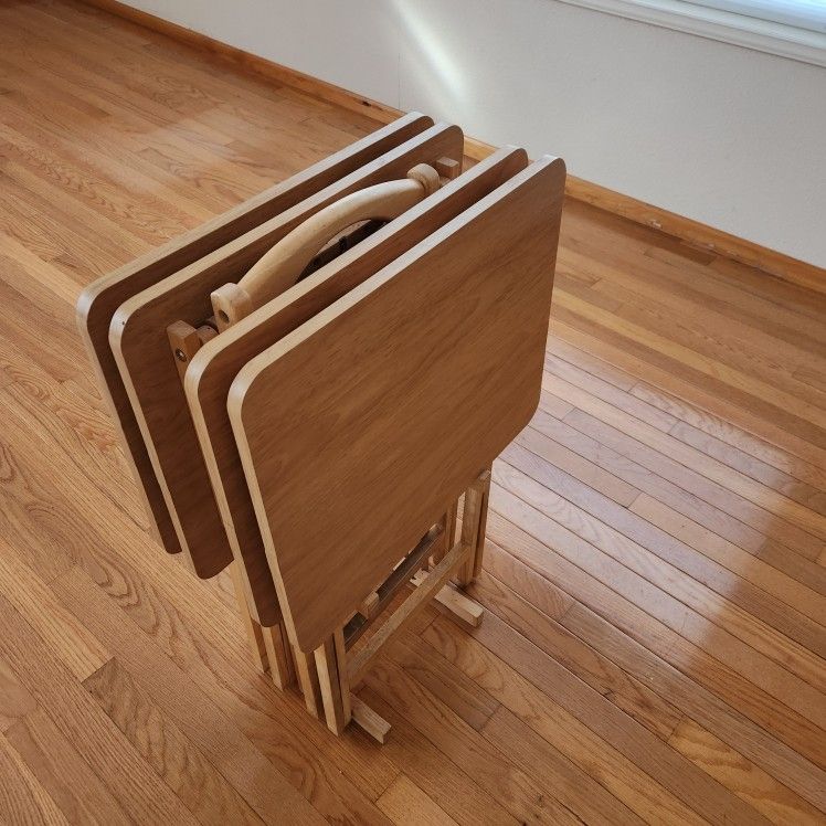 Foldable TV Dinner Tray Tables