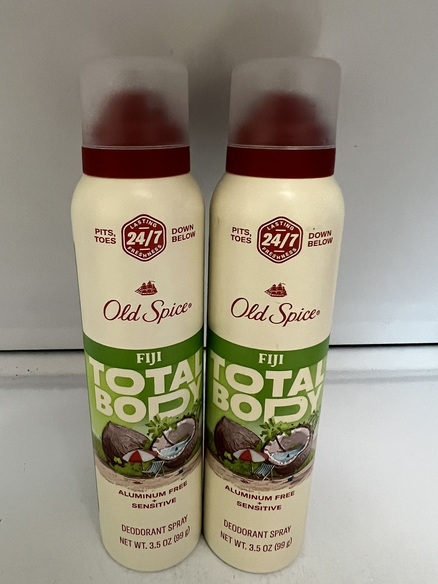 Old Spice Total Body Deodorant Spray 2 x $15