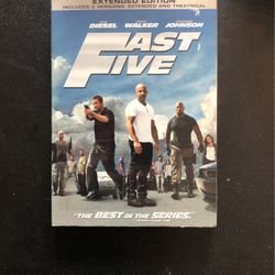 Fast Five DVD Movie 