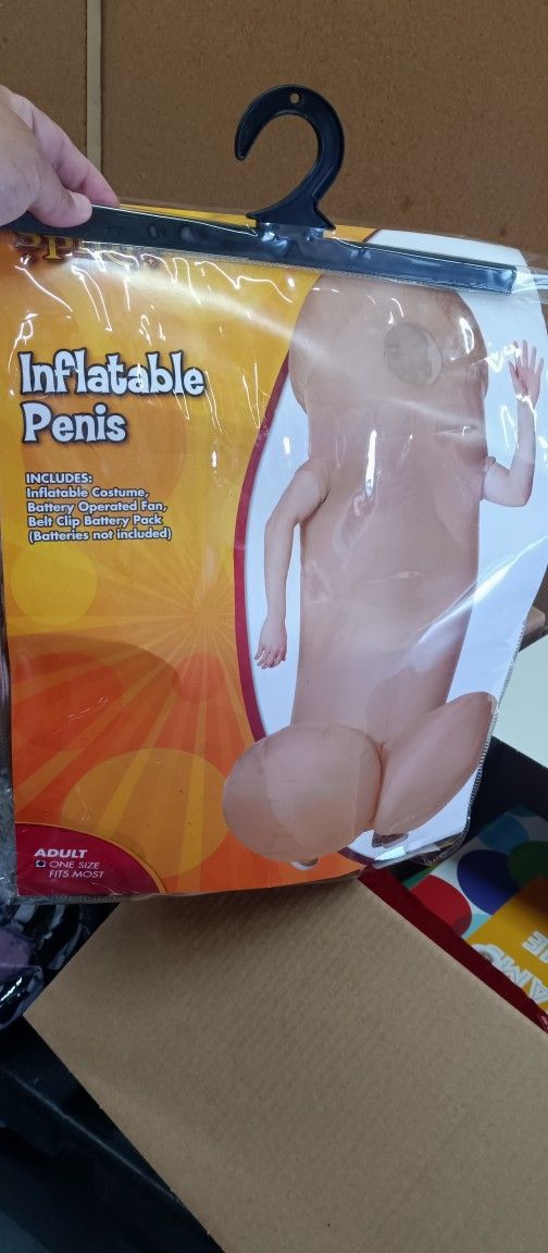Halloween costume (penis) inflatable.