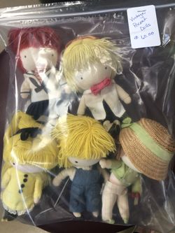 Pocket Dolls (package of 5) - Vintage