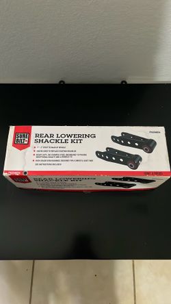 Rear shackle kit