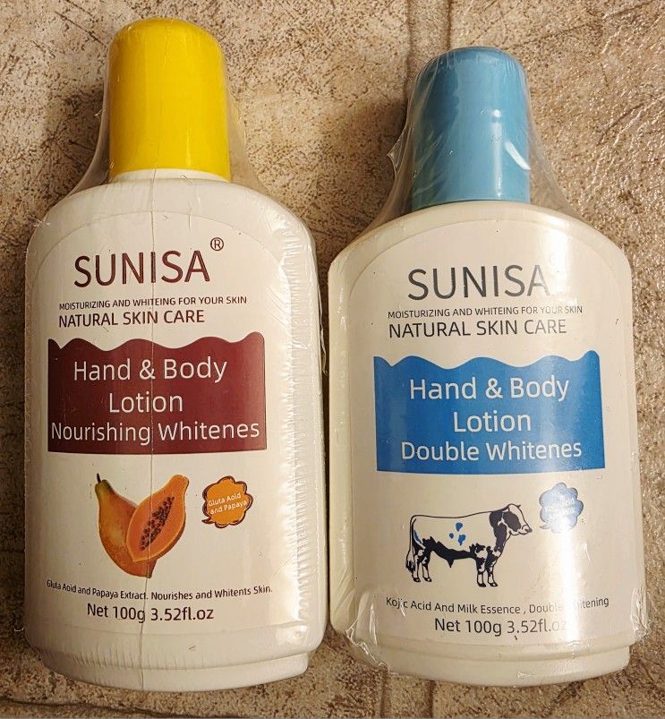 Lot Of 2 Sunisa Whitening Lotion