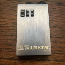 Rare Vintage Sony Walkman SRF-70W AM/FM Stereo Receiver Rare Vintage Working