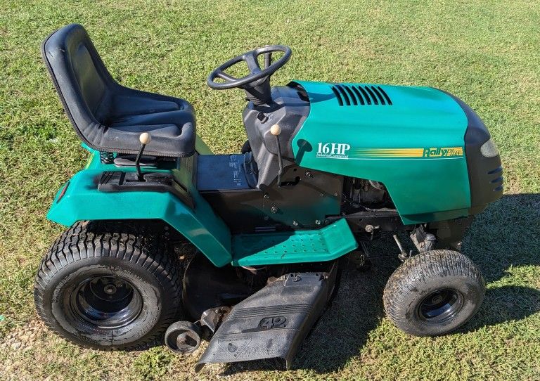 Rally Riding Mower