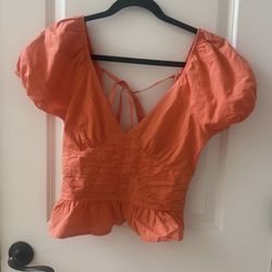 Cute Orange Top