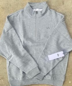 Grey Alo Quarterzip