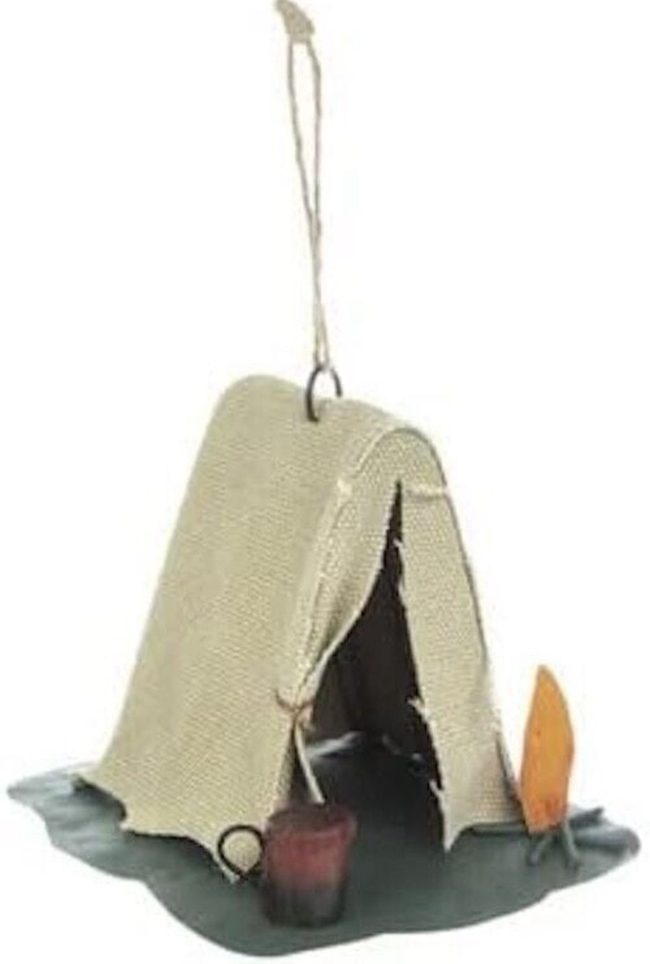 Camp Tent Ornament Christmas Tree Trimming Decoration Holiday Gift Keepsake