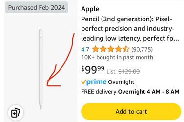 Apple Pencil 2nd Generation (BRAND NEW)