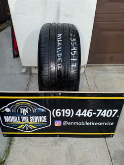 1 USED TIRE 235/45/17 ATLANDER AX88 $60 CASH PRICE MOUNTED & BALANCE