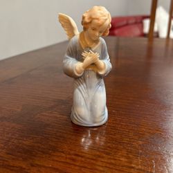 Kneeling Angel Porcelain Figurine