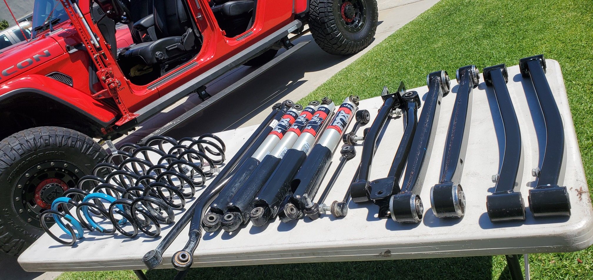 2020 Jeep Gladiator JT Rubicon Launch OEM Suspension Kit with FOX