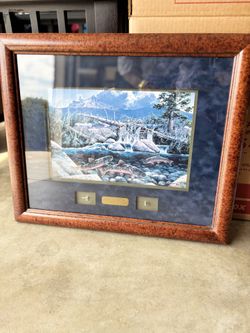 Fishing Picture Frame