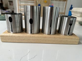 Stainless Steel Utensil Holder