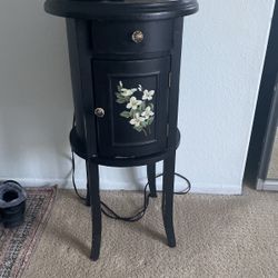 Small Black Table