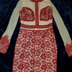 Vestido De Mangas Transparente