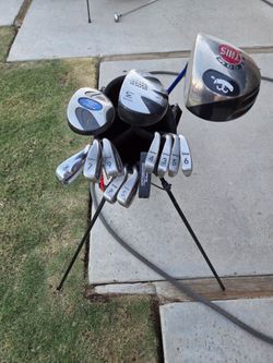 Complete Golf Bag including, Driver, Wood&Hybrid, Lynx Iron set + putter! RH