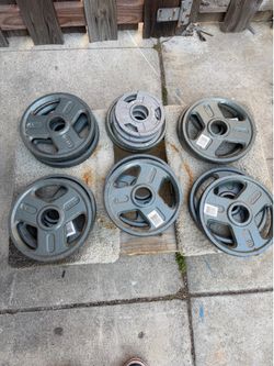 120 lbs Olympic plates