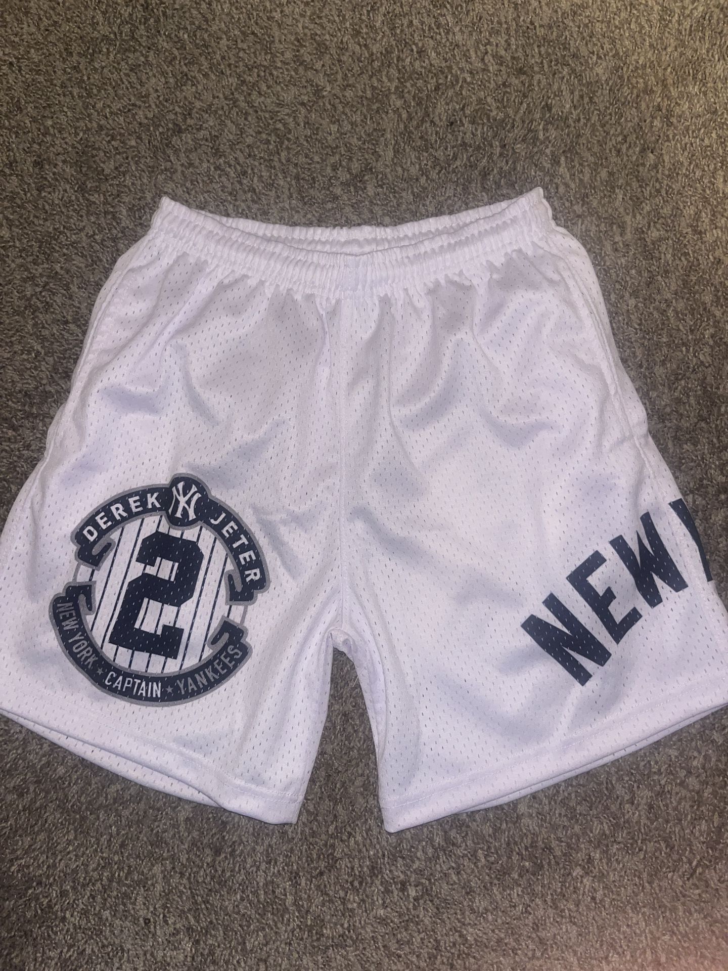 New York Yankee Mesh Shorts