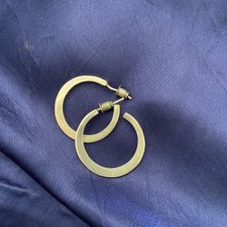 Sterling Silver Hoop Earrings