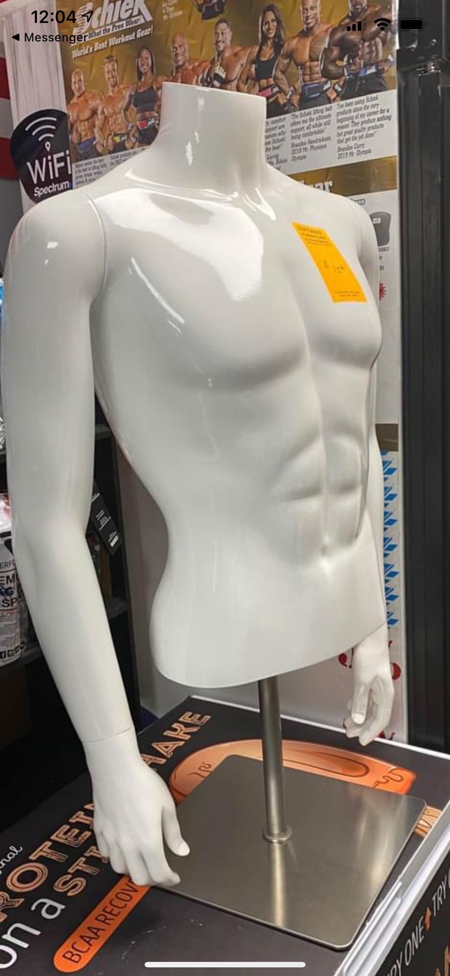 Male and Female half body Mannequin