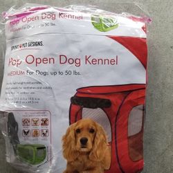 Pop Open Dog Kennel 