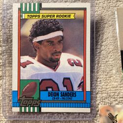 Deon Sanders Rookie Cards