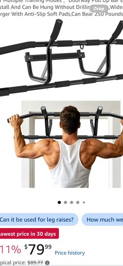 Pull up doorway bar heavy duty,almost https://offerup.com/redirect/?o=bmV3LlJlYWQ= the comment below.