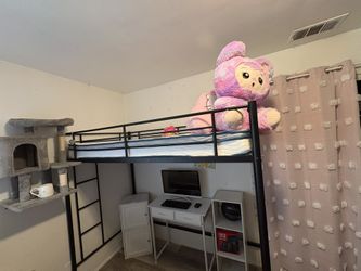 Metal Twin Loft Bed