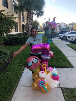 Balloon icecream Bouquet