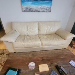 Leather Sofa