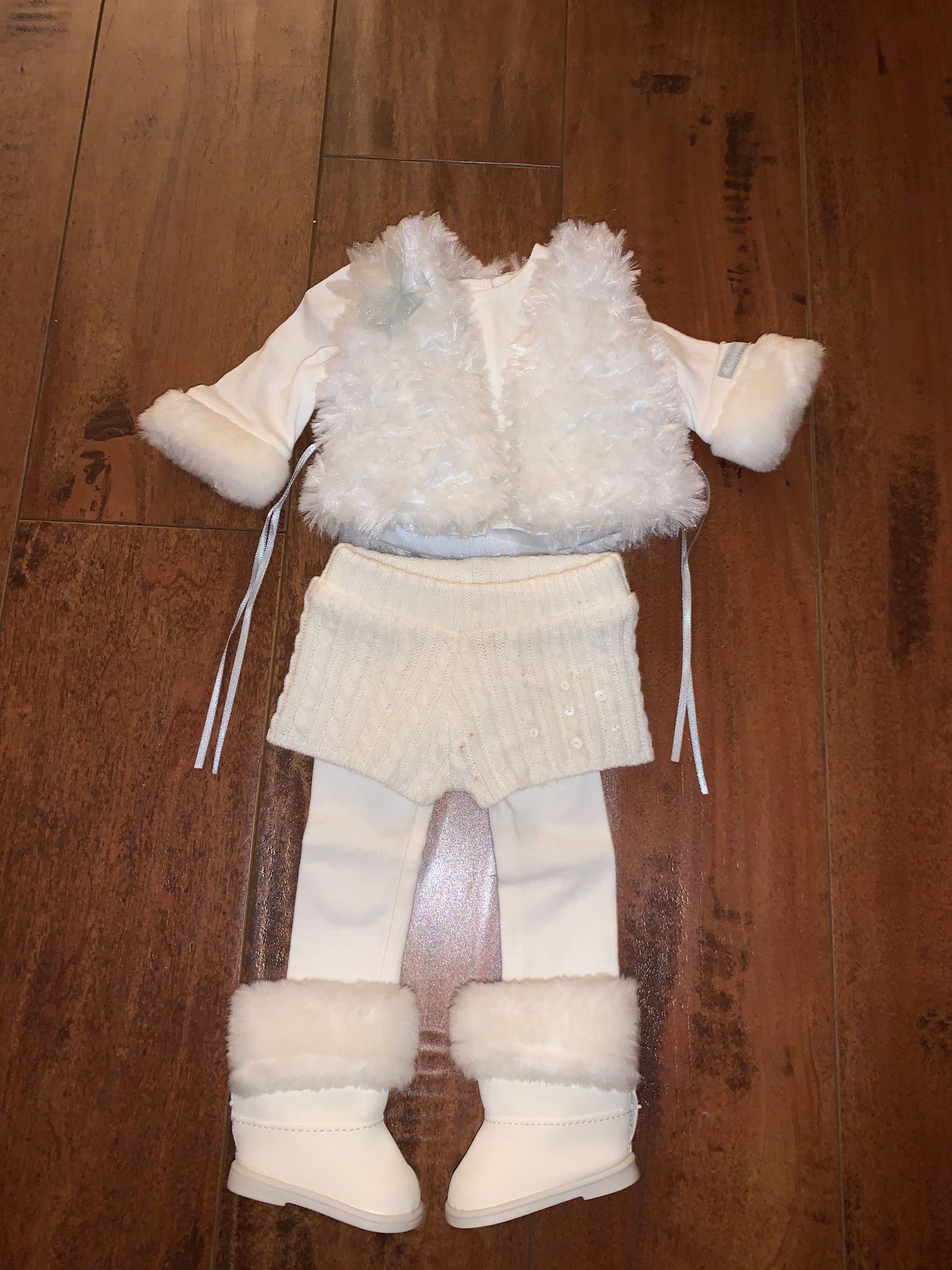 American Girl Doll - Winter White Outfit