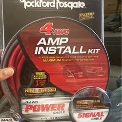 Rockford Fosgate Ofc Amp Kitt$$200