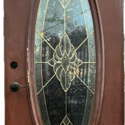 Antique Glass Door 