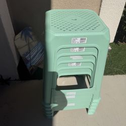 5 PCS plastic Stools