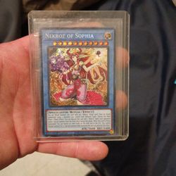 Yup Gi Oh Single Card "Nekroz Of Sophia" Holo RARE*