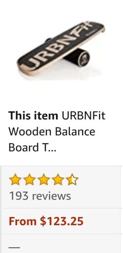 Wood Balance Board