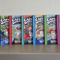 New Captain Underpants Hardback Books