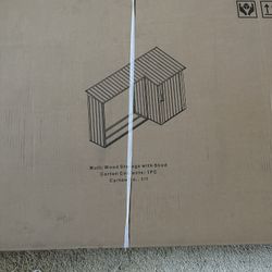 Multi Wood Storage with Shed 