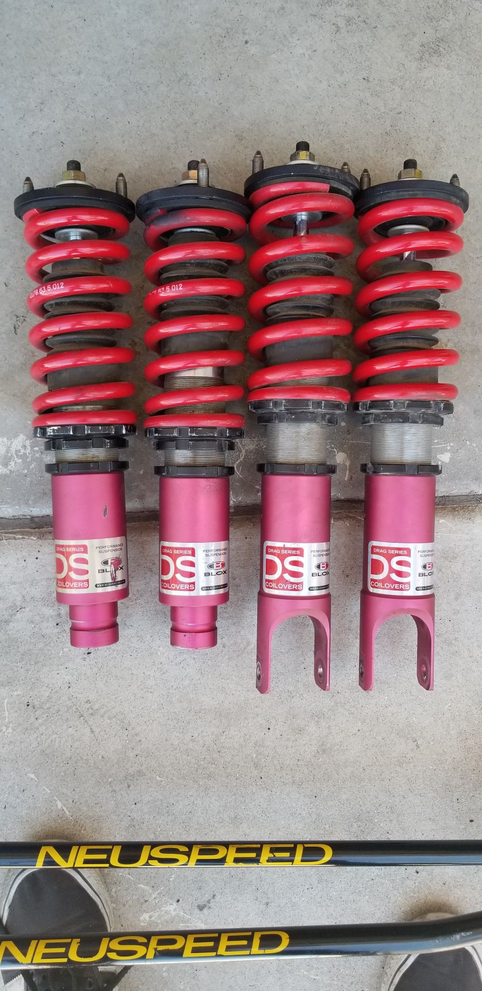 Blox drag racing coilovers for eg/ek/dc