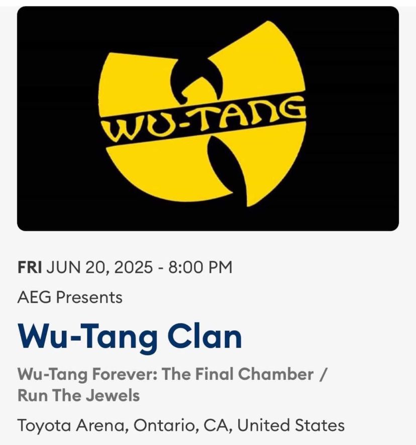 Wu-Tang Clan With Run The Jewels