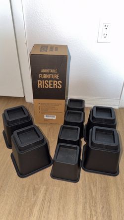 Adjustable Furniture Risers