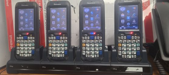 Intermec Scanner (4) Cn70 With Docking Station