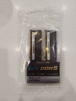 BNIB TeamGroup Elite DDR5 64GB Ram